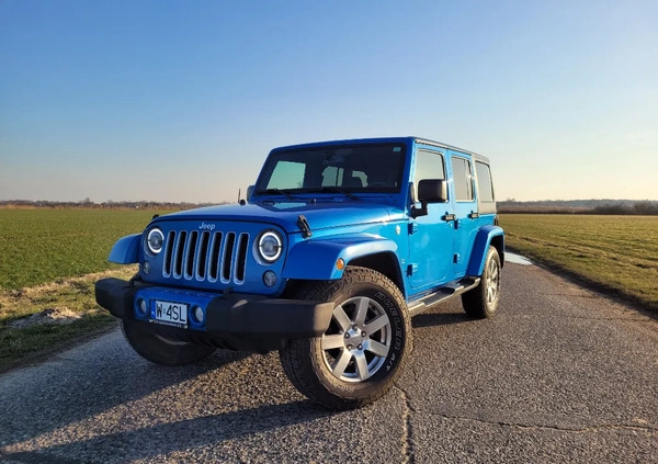 Jeep Wrangler cena 136900 przebieg: 160000, rok produkcji 2016 z Piaseczno małe 137